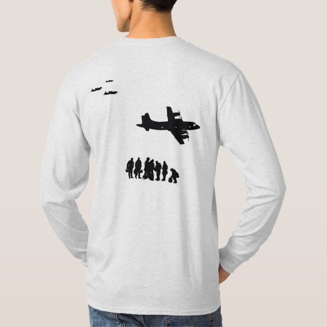 We are Naval Aircrewmen! P-3 Orions and crews! T-Shirt (Back)
