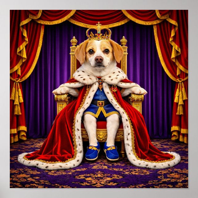 "We Are Not Amused" Poster (Front)