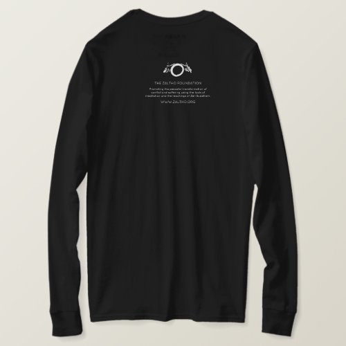 We Are One long_sleeve black T_shirt