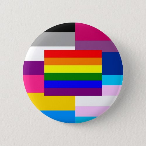 We are one pinback button