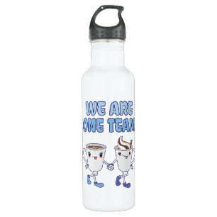 We are one Team Stainless Steel Water Bottle