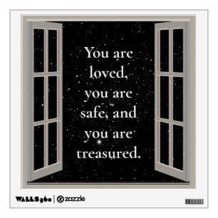 We Are One You Are Loved Wall Decal