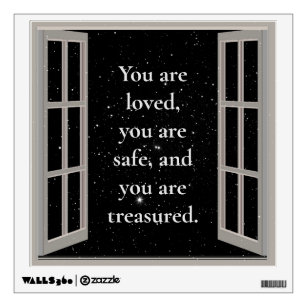 We Are One You Are Loved Wall Decal