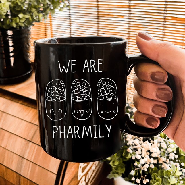 We Are Pharmily | Funny Pharmacy Day | Technician Coffee Mug (Creator Uploaded)