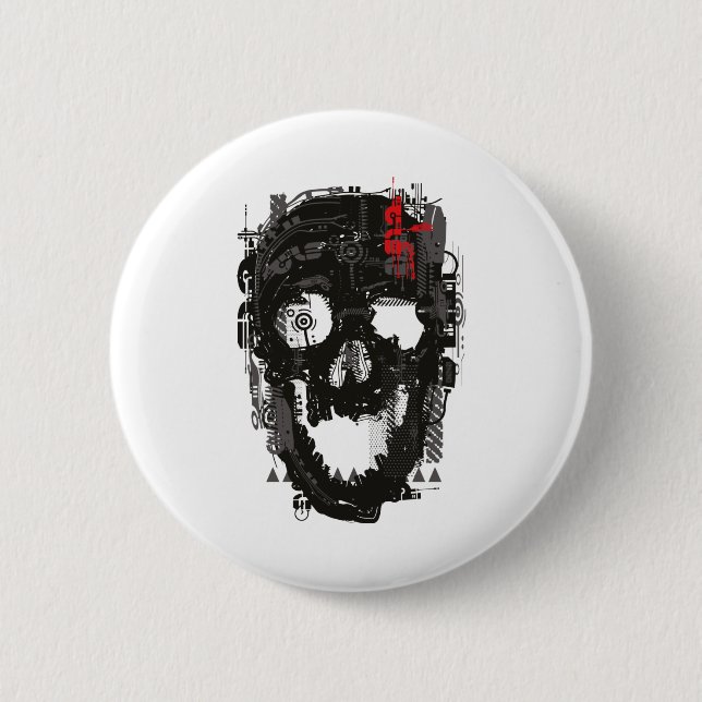 We Are Robots Button (Front)