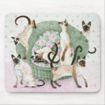 We Are Siamese If You Please Mouse Pad at Zazzle