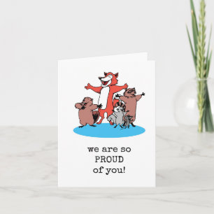 We Are So Proud of You, Congrats, Achievement Card