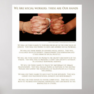 We Are Social Workers Poster