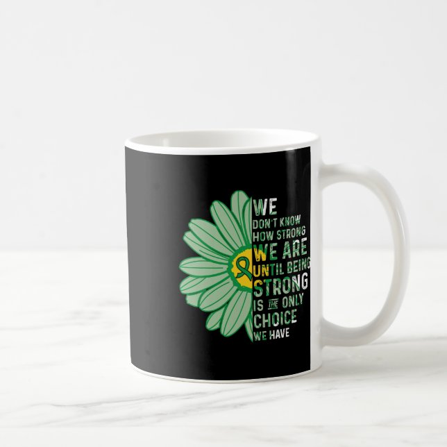We Are Strong- Bile Duct Cancer Awareness Supporte Coffee Mug (Right)