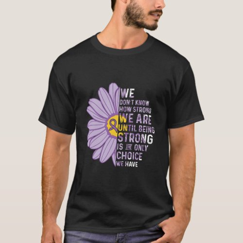 We Are Strong_ Sjogrens Syndrome Awareness Gifts F T_Shirt