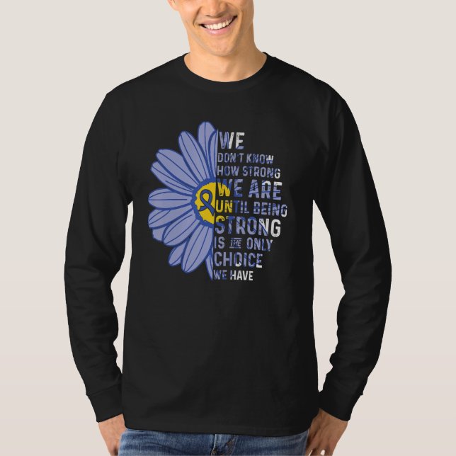 We are Strong Stevens Johnson Syndrome Awareness S T-Shirt (Front)