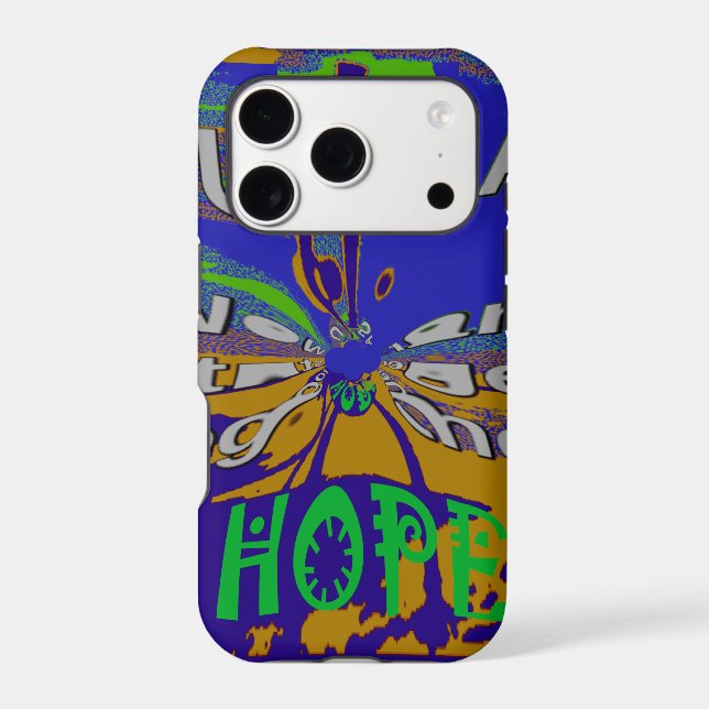We are stronger together funny USA Hope pattern de Case-Mate iPhone Case (Back)