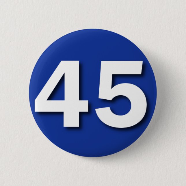 We Are The 45% Badge (Scotland Indyref) Pinback Button (Front)