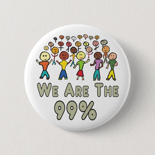 We Are The 99% Button (Front)