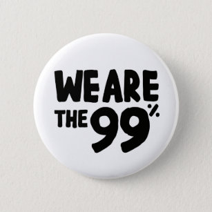 We Are the 99% Button