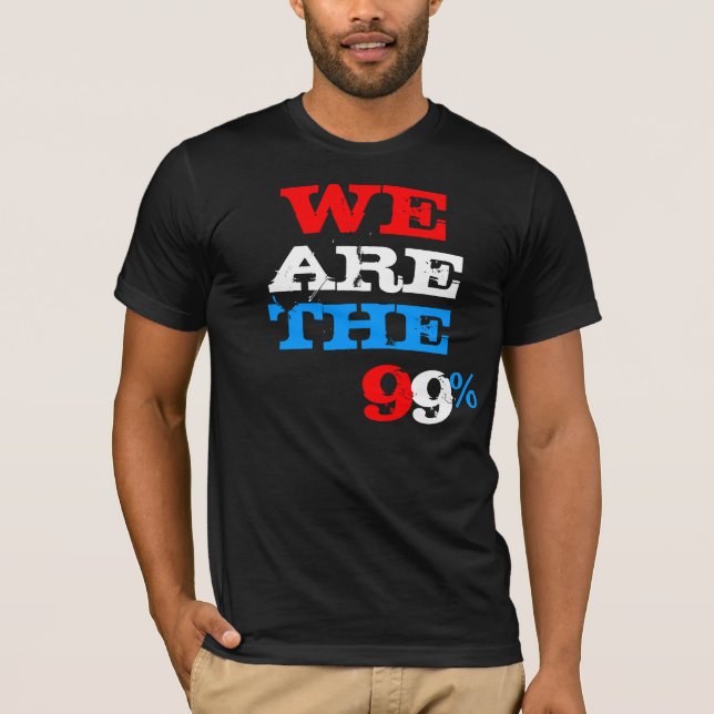 We are the 99% by XSTITCHESX T-Shirt (Front)
