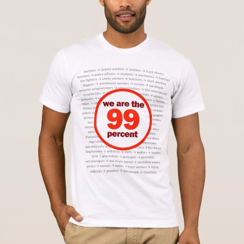 We Are The 99 Percent T_Shirt