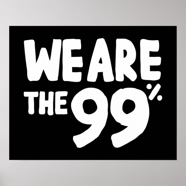 We Are the 99% Poster (Front)