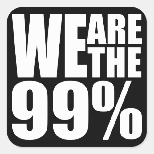 We Are the 99 Sticker