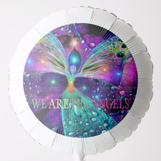 WE ARE THE ANGELS BALLOON (Front)