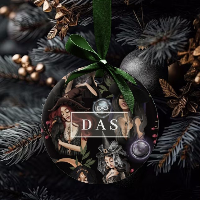 We Are the Daughters of Witches You Could Not Burn Ceramic Ornament (Creator Uploaded)