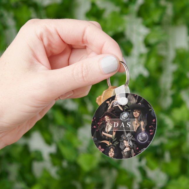 We Are the Daughters of Witches You Could Not Burn Keychain (Hand)