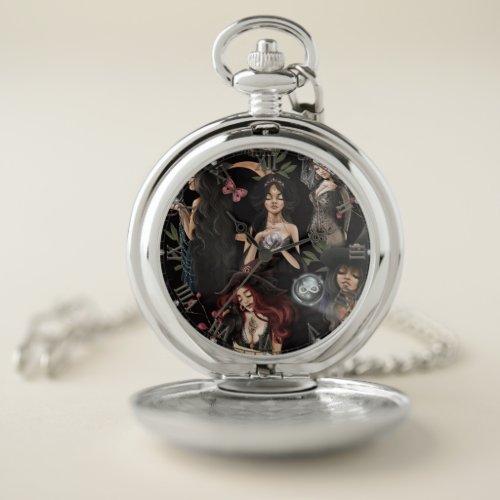 We Are the Daughters of Witches You Could Not Burn Pocket Watch