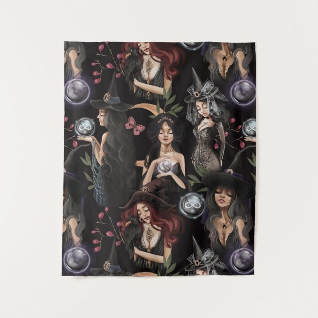 We Are the Daughters of Witches You Could Not Burn Tapestry (Front)