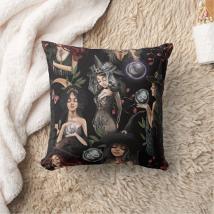 We Are the Daughters of Witches You Could Not Burn Throw Pillow