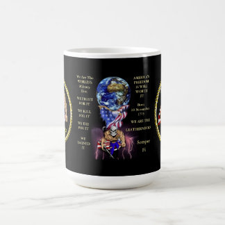 WE ARE THE LEATHERNECKS COFFEE MUG