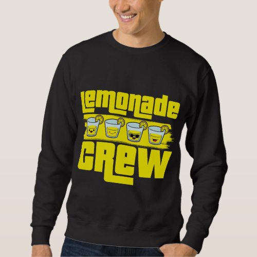 We Are The Lemonade Crew Citrus Fruit Lemon Sweatshirt
