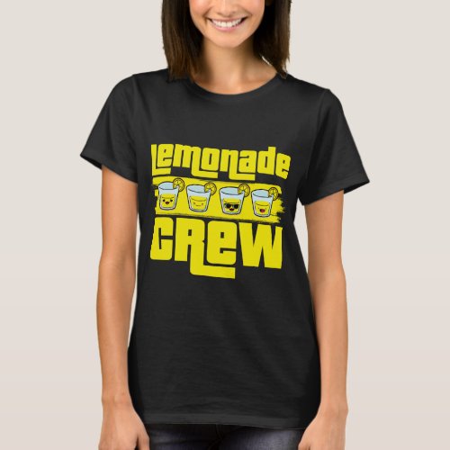 We Are The Lemonade Crew Citrus Fruit Lemon T_Shirt