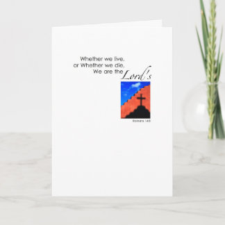 We are the Lords Card