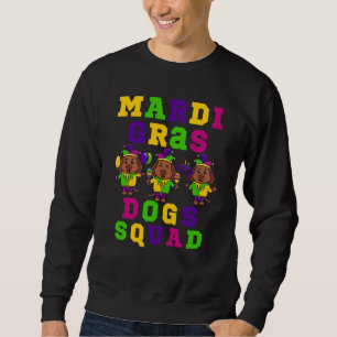 We are the Mardi Dog Squad This is my 2023 Mardi G Sweatshirt
