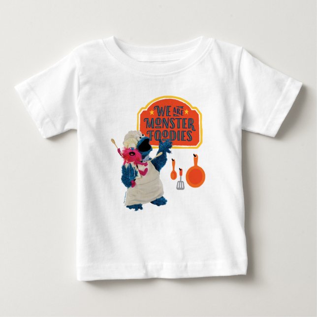 We Are the Monster Foodies Baby T-Shirt (Front)