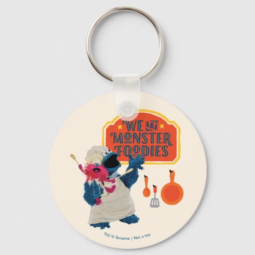 We Are the Monster Foodies Keychain