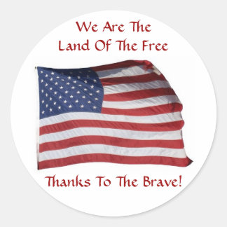 We Are TheLand Of The Free Stickers