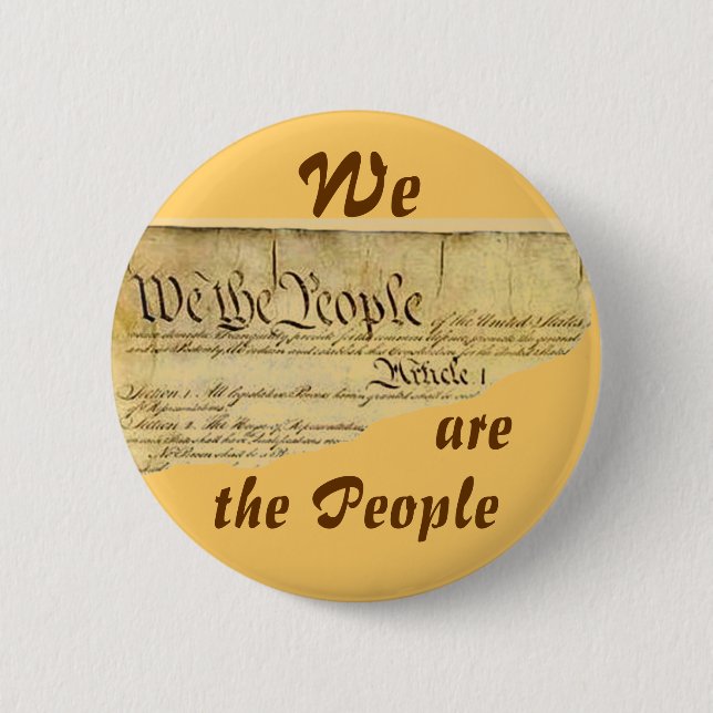 WE are thePeople Button (Front)