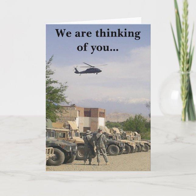 We are thinking of you... card (Front)