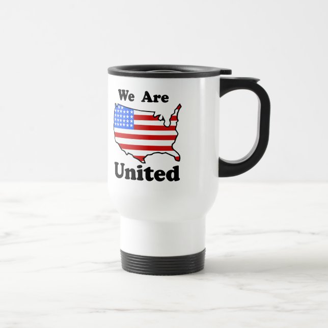 We Are United Travel Mug (Right)