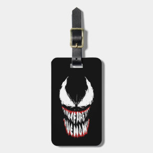 We Are Venom Fang Typography Luggage Tag