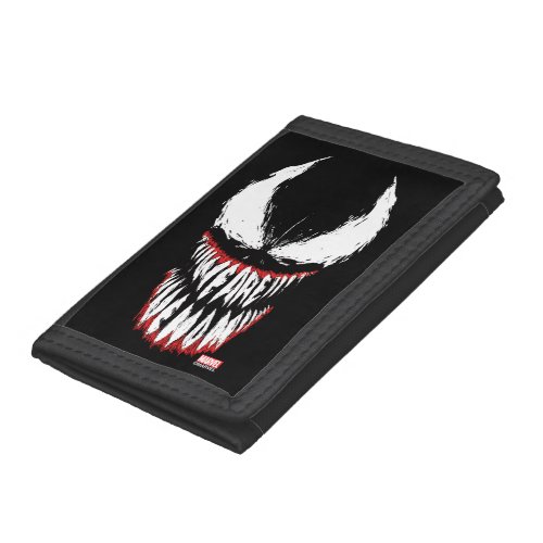 We Are Venom Fang Typography Trifold Wallet