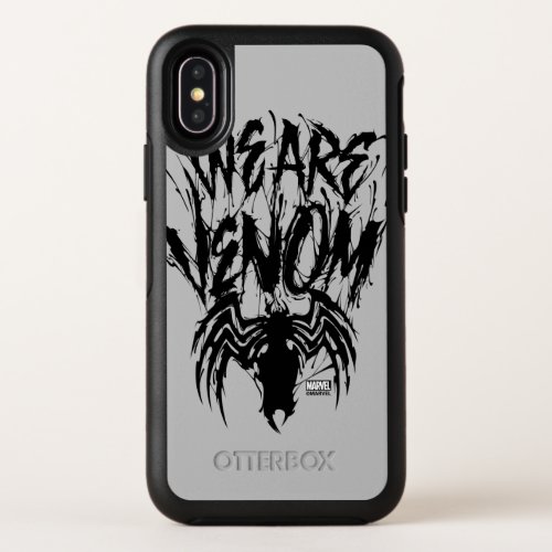 We Are Venom Spider Graphic OtterBox Symmetry iPhone XS Case