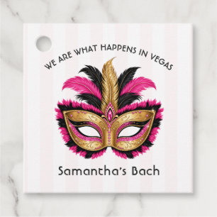 We Are What Happens in Vegas Bachelorette Favor Tags