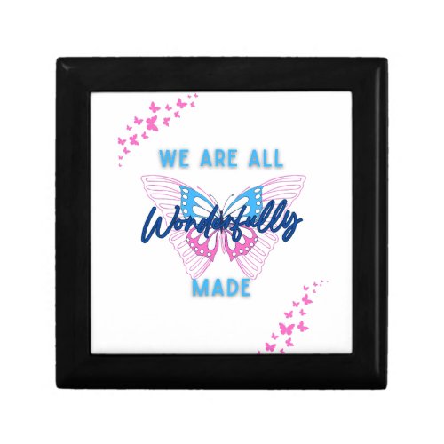 We are Wonderfully Made with Butterflys Gift Box