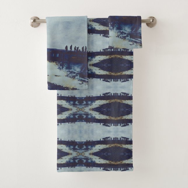 We ate all the Fish, Now What? Bath Towel Set (Insitu)