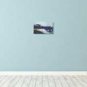 We Ate All The Fish, Now What? Canvas Print (Insitu(Wood Floor))