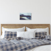 We Ate All The Fish, Now What? Canvas Print (Insitu(Bedroom))