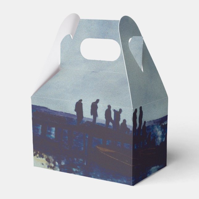 We ate all the Fish, Now What? Favor Boxes (Front Side)