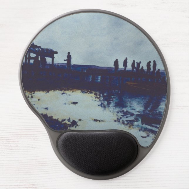 We Ate All the Fish, Now What? Harbor Island Gel Mouse Pad (Front)